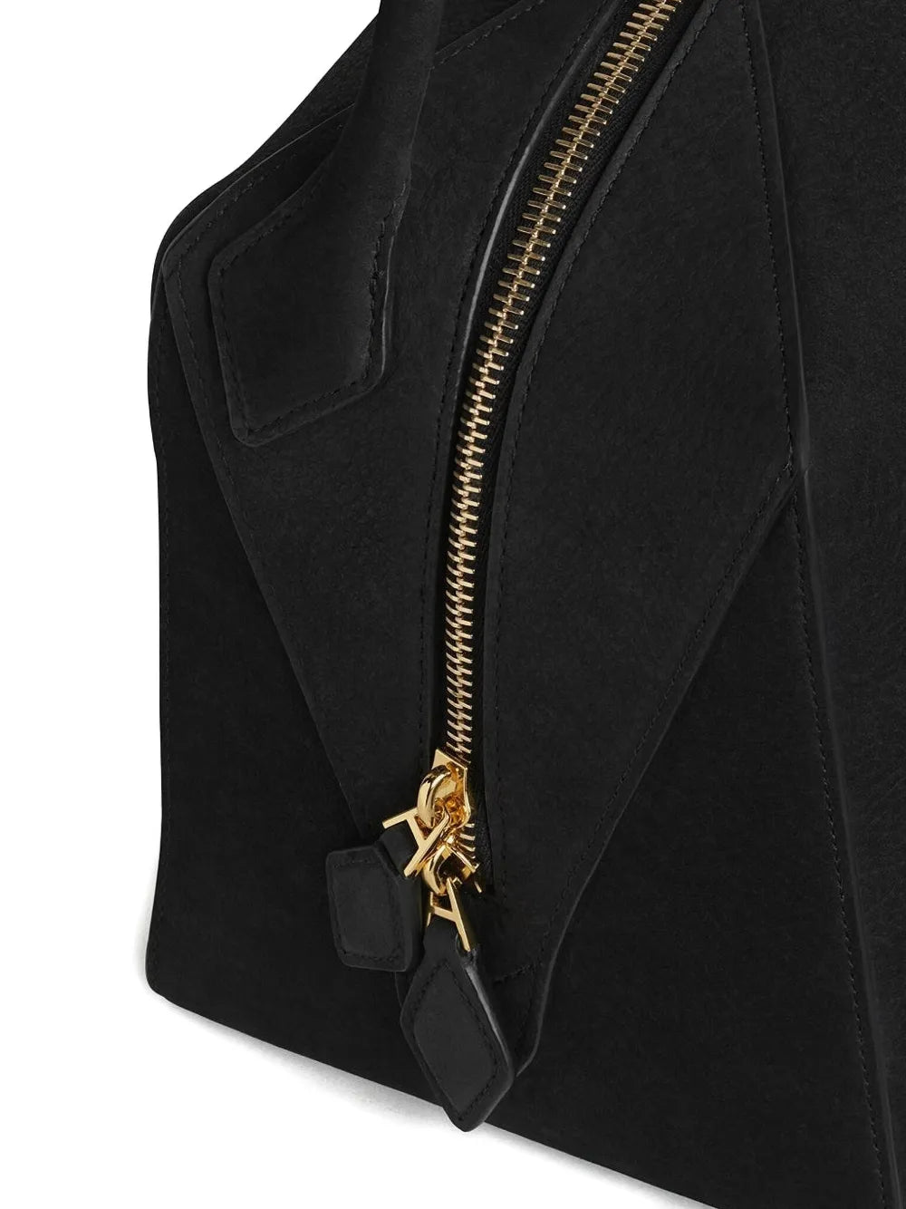 Alaia Le Bouledogue Tubular Handle Leather Bag