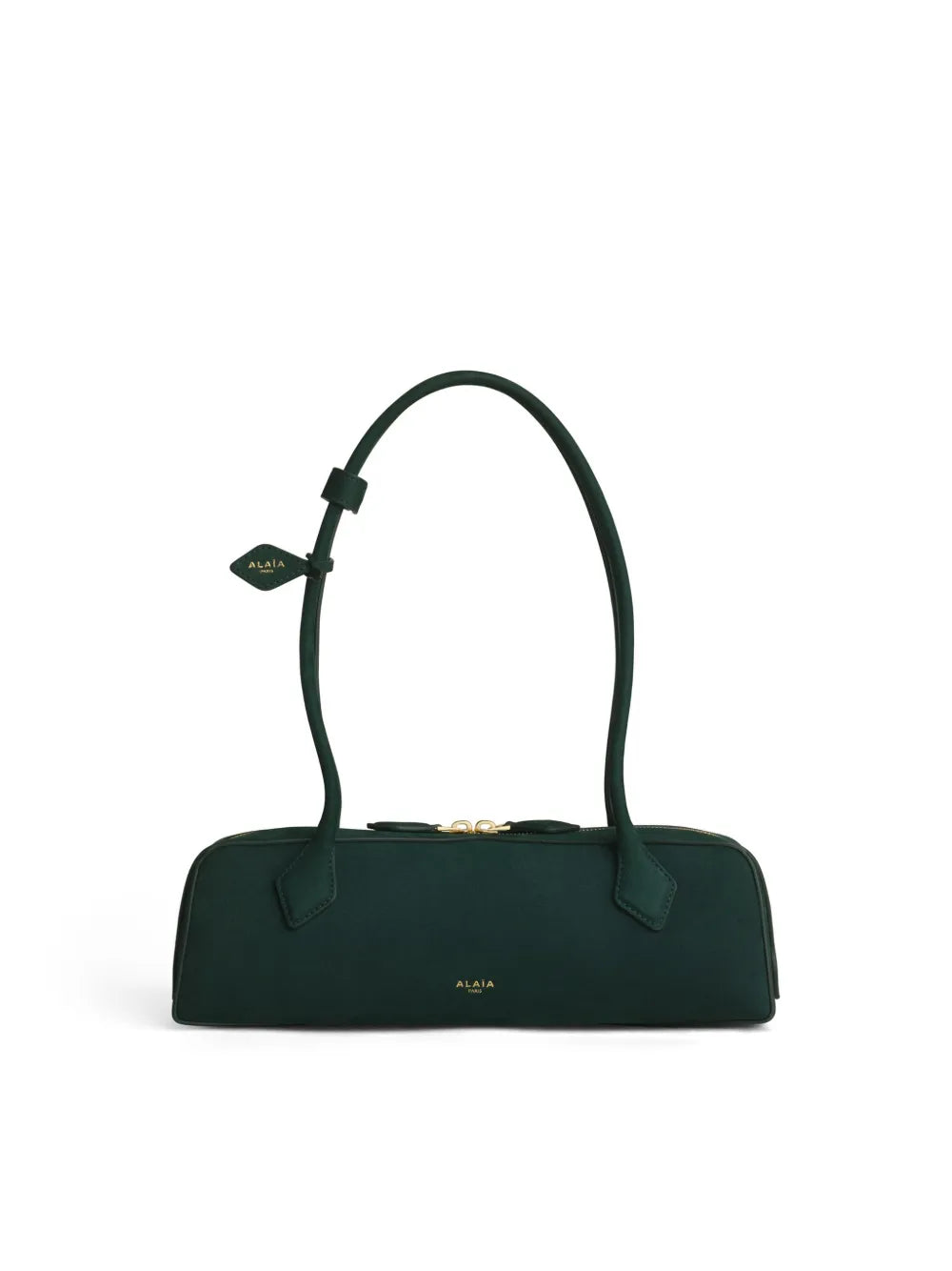 Alaia Zip Leather Shoulder Bag