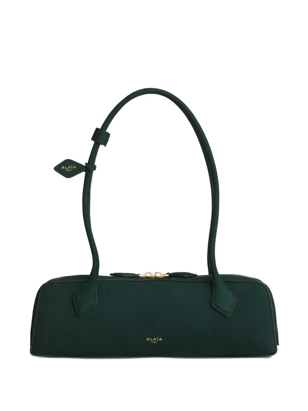 Alaia Zip Leather Shoulder Bag