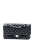 Chanel Pre Owned 2014 2015 Medium Classic Caviar Double Flap Shoulder Bag