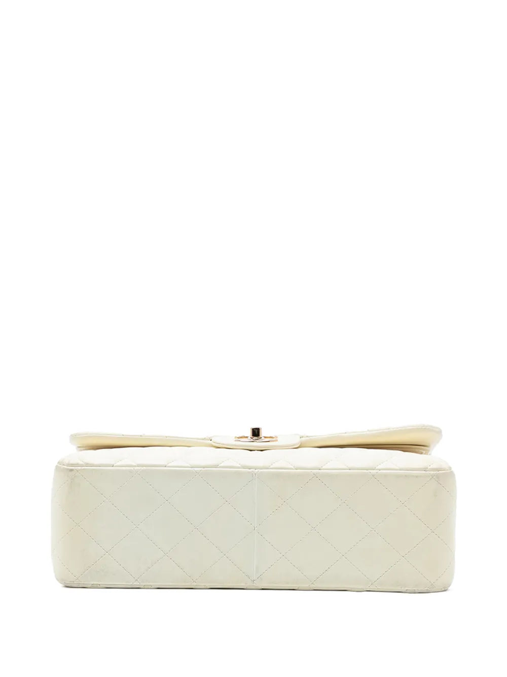 Chanel Pre Owned 2011 Jumbo Classic Lambskin Double Flap Shoulder Bag