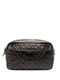 Chanel Pre Owned 2008 2009 Medium Reissue 255 Quilted Aged Calfskin Camera Bag Shoulder Bag