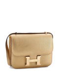 Hermes Pre Owned Constance Nm Bag Metallic Chevre Chamkilight 18 Shoulder Bag