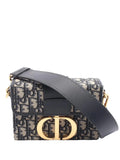 Christian Dior Pre Owned 2021 2025 Oblique Canvas 30 Montaigne Box Bag Shoulder Bag