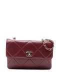 Chanel Pre Owned 2019 Quilted Lambskin Trendy Cc Flap Shoulder Bag