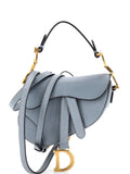 Christian Dior Pre Owned Saddle Handbag With Strap Leather Micro Shoulder Bag