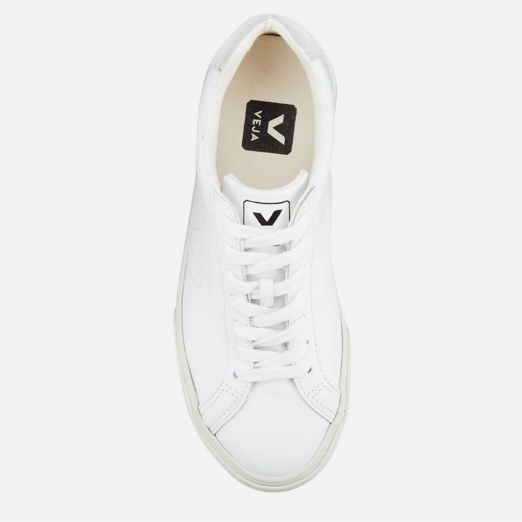 VEJA Womens Esplar Leather Court Trainers