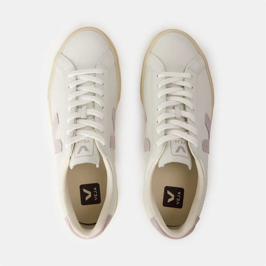 VEJA Womens Esplar Leather Court Trainers