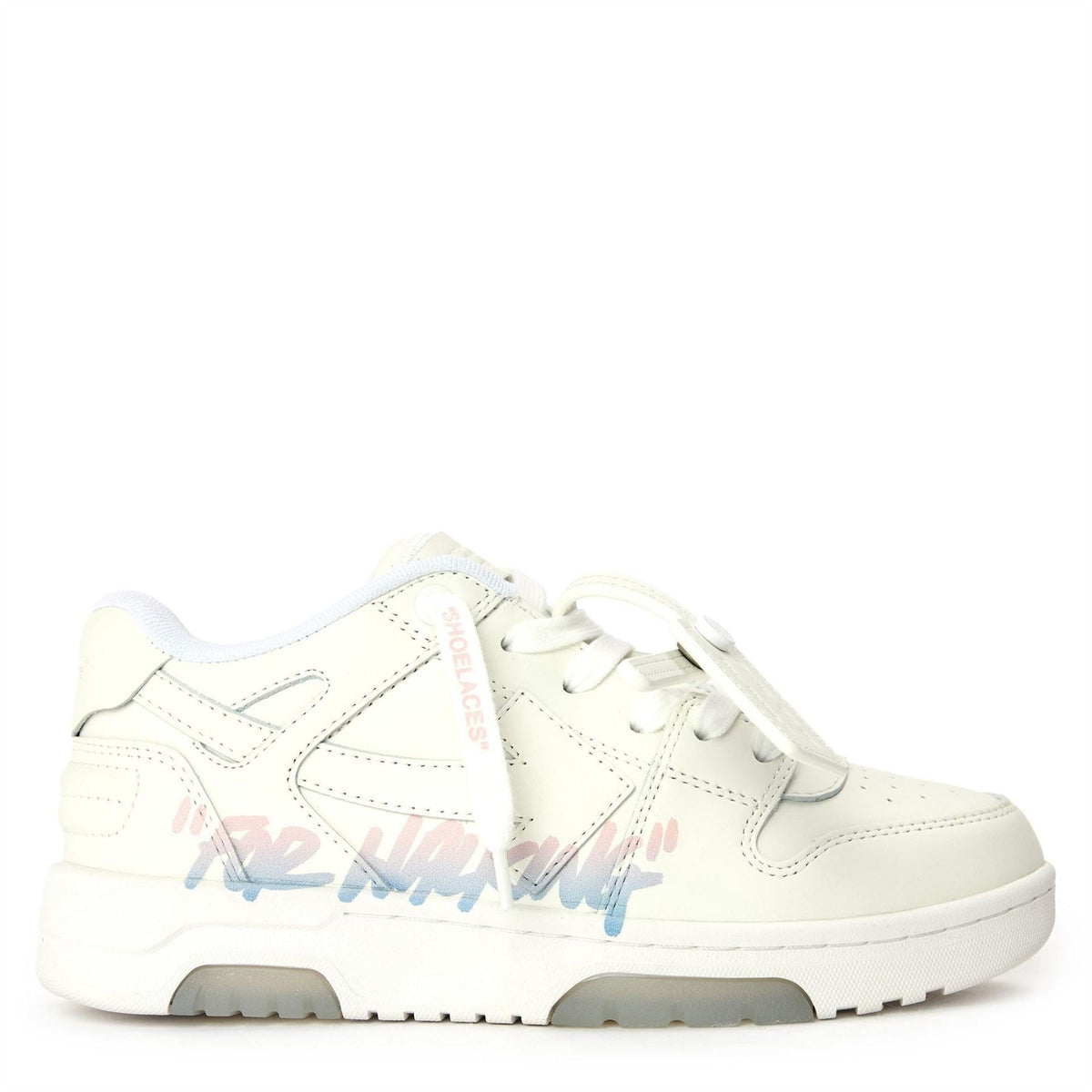 Off White OOS Jn61 Lace Up Graphic Print Sneakers