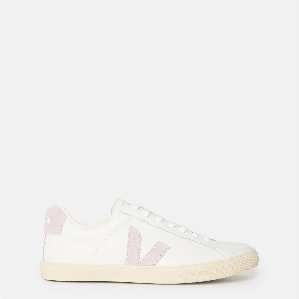 VEJA Womens Esplar Leather Court Trainers