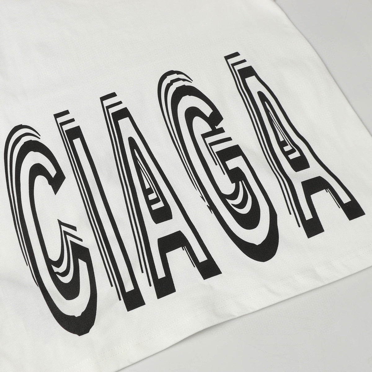 Balenciaga Split Wordmark T-Shirt in White
