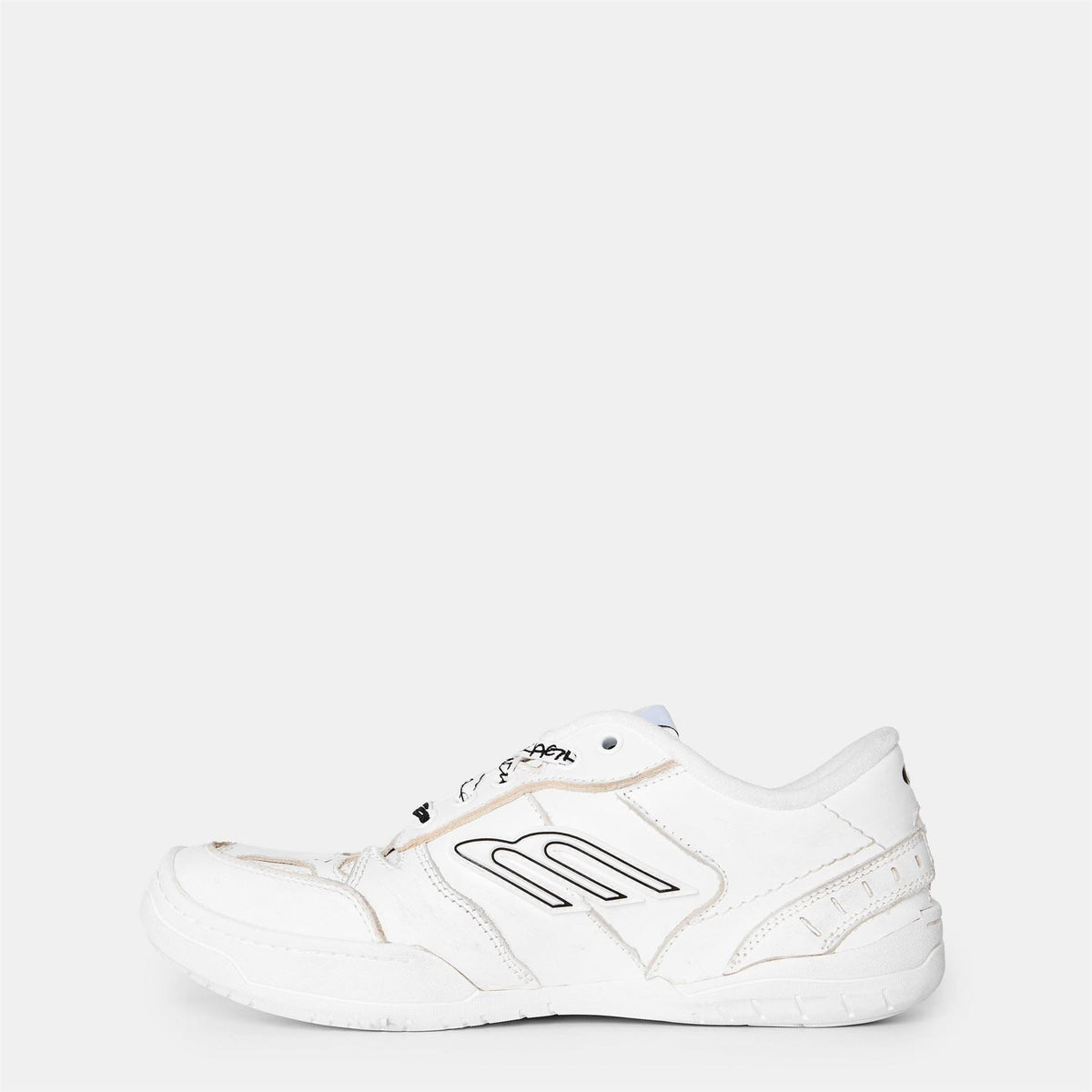 Balenciaga Womens Bal Hamptons Low Top Trainers