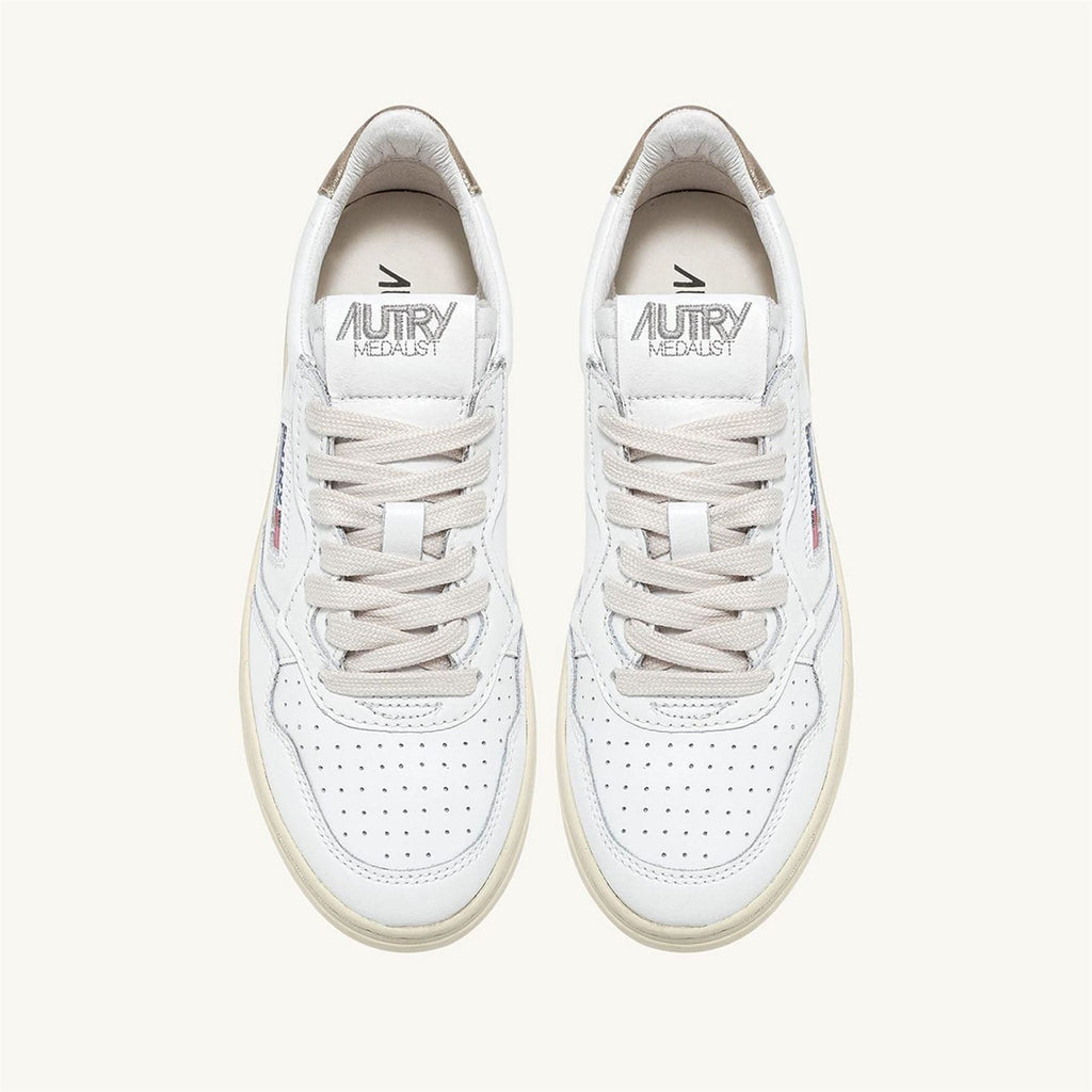 Autry Leather Court Trainers