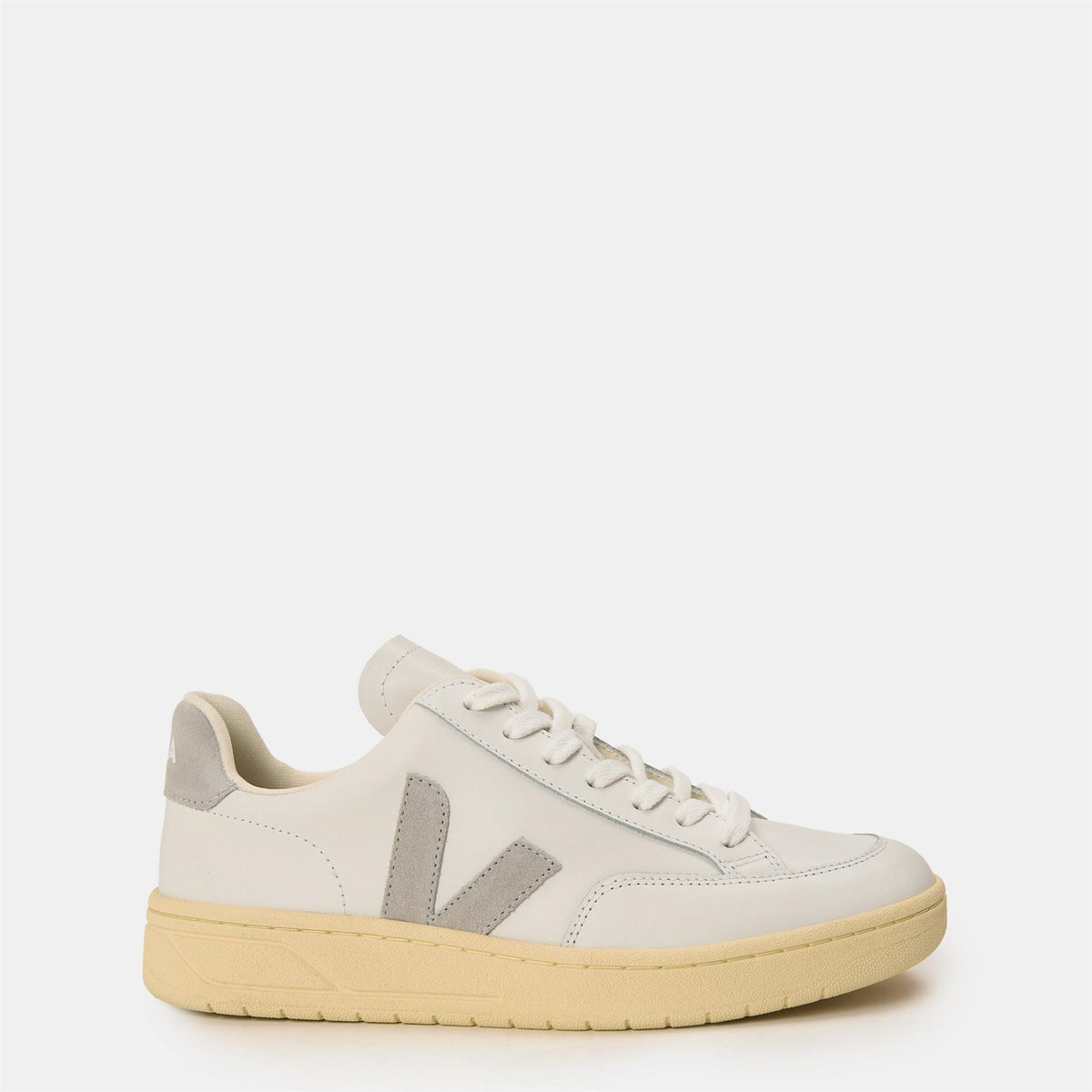 VEJA Womens V Leather Court Trainers