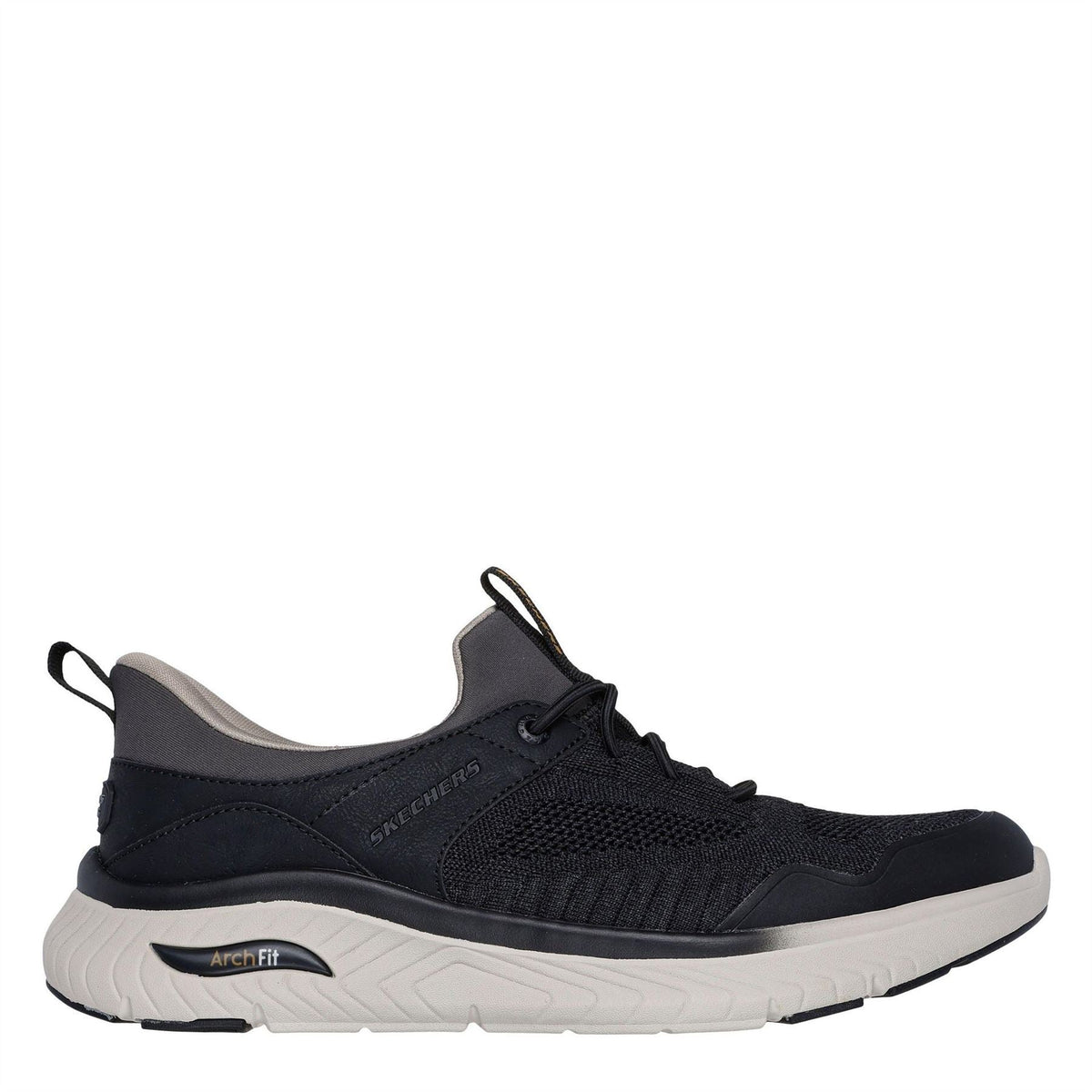 Skechers Mens Arch Fit Crosser Slip On Trainers