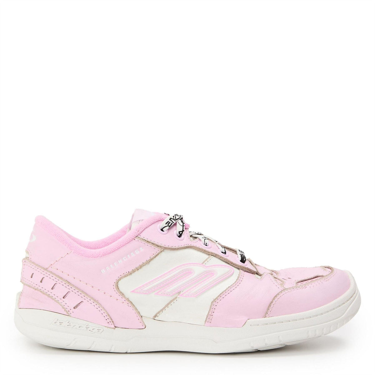 Balenciaga Womens Bal Hamptons Low Top Trainers
