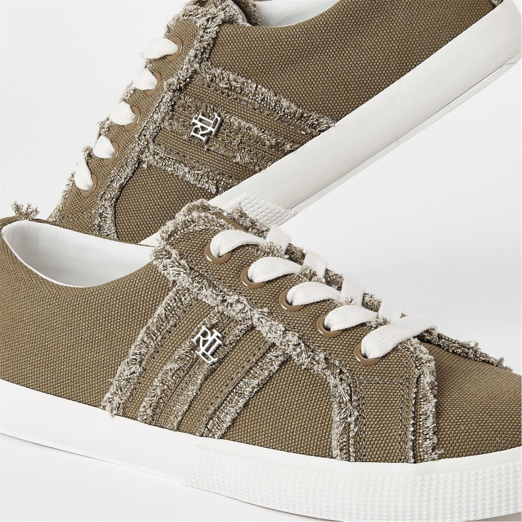 Lauren by Ralph Lauren Janson Leather Court Trainers