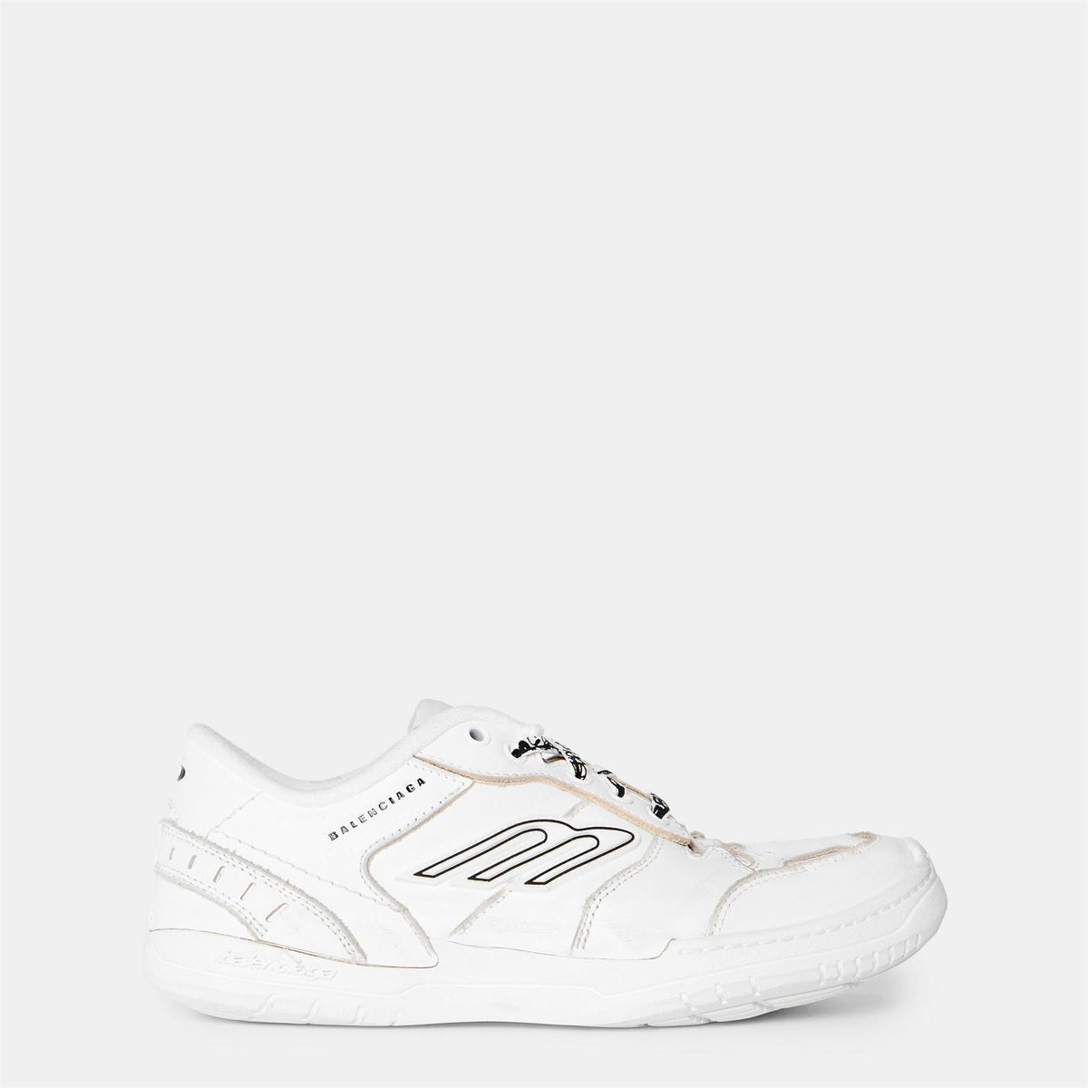 Balenciaga Womens Bal Hamptons Low Top Trainers