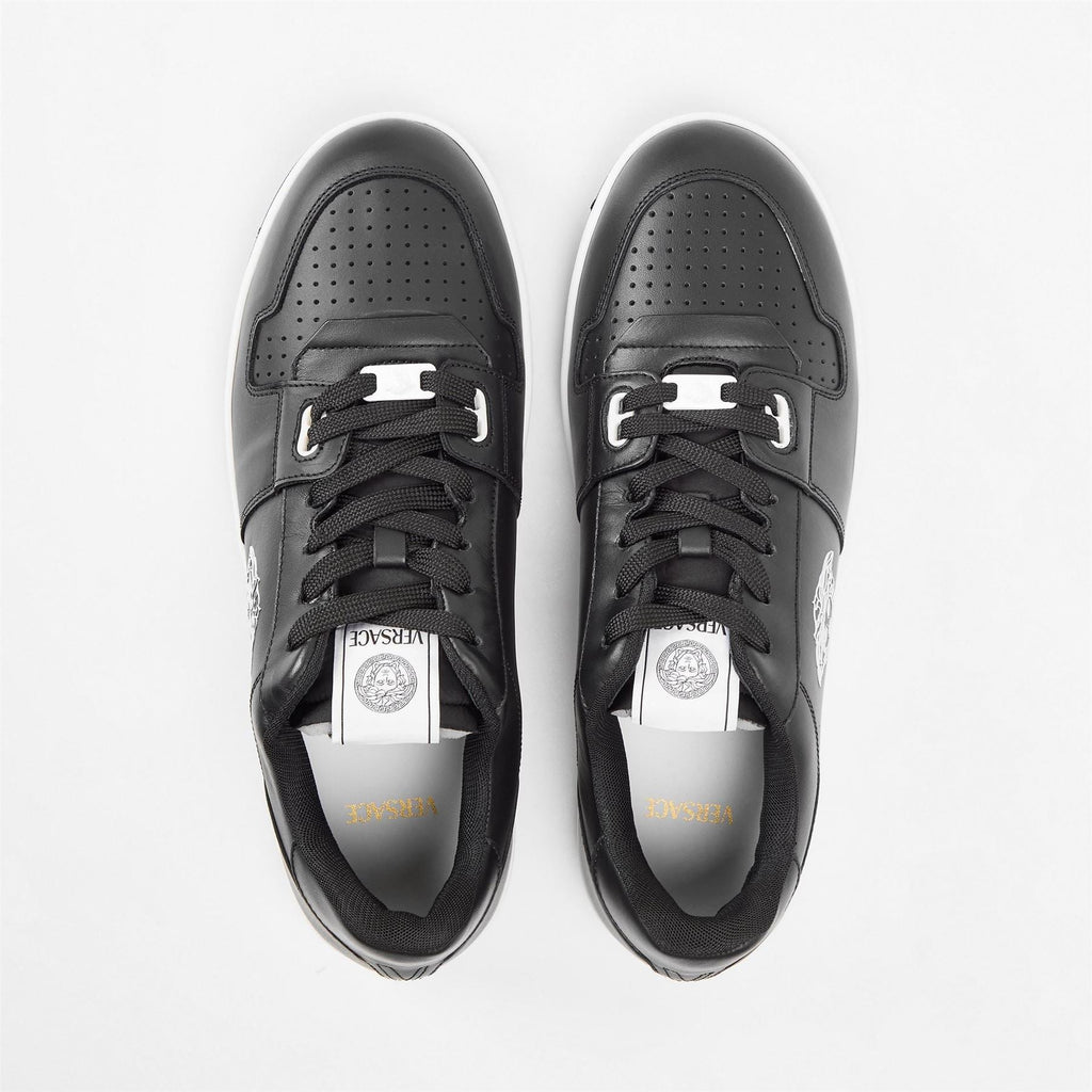 Versace Mens Medusa Sneak Low Top Trainers