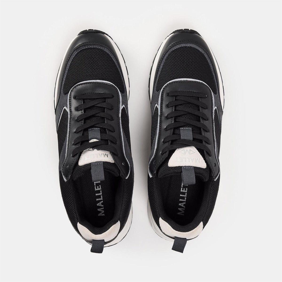 Mallet Mens Bethnal Low Top Trainers
