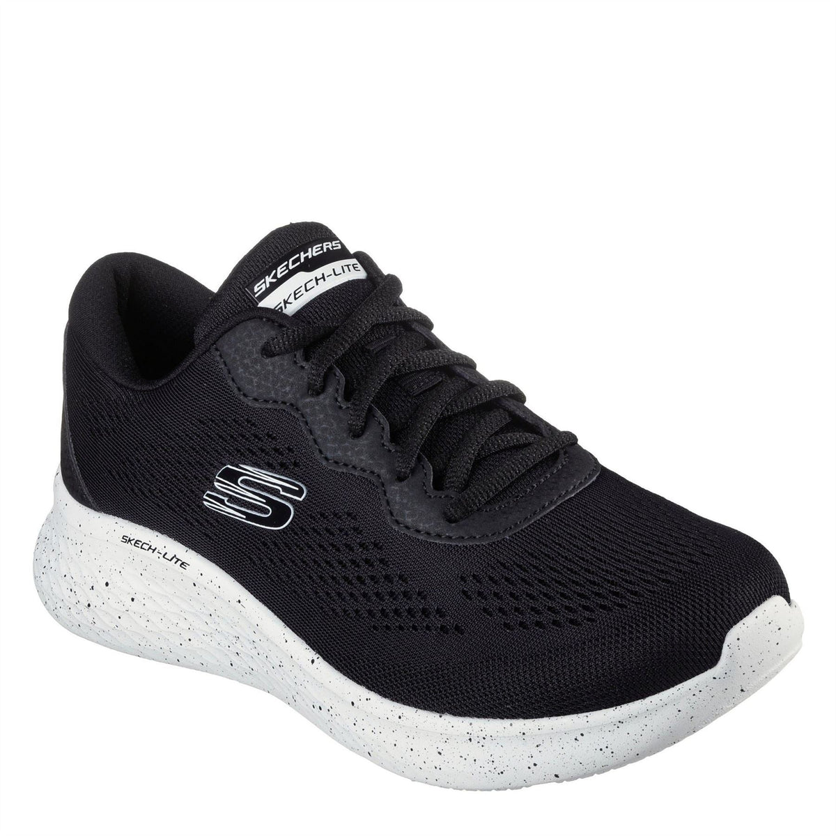 Skechers Mesh W Speckle Trim Lac Slip On Trainers Girls