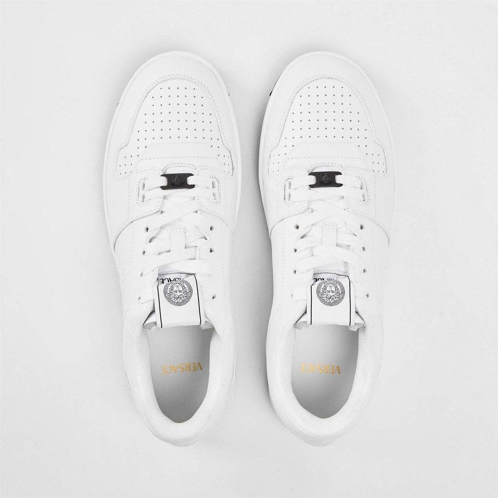 Versace Mens Medusa Sneak Low Top Trainers
