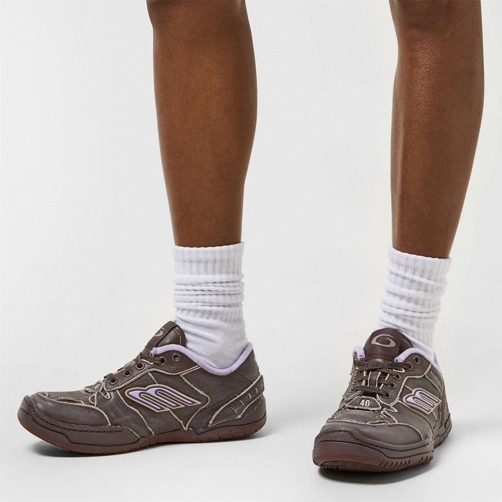 Balenciaga Womens Bal Hamptons Low Top Trainers