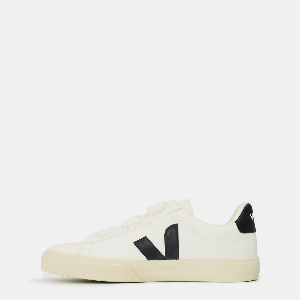 VEJA Womens Recife Leather Velcro Court Trainers