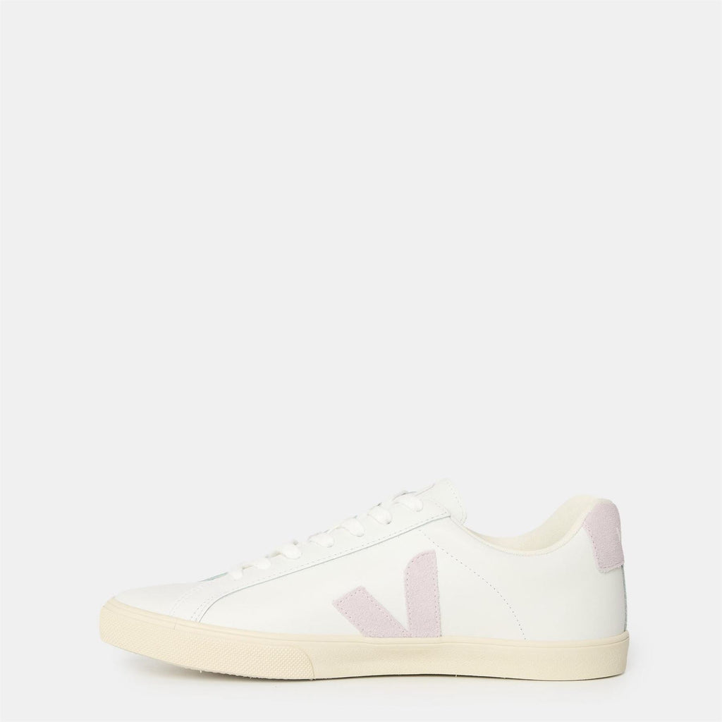 VEJA Womens Esplar Leather Court Trainers