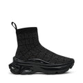 Steve Madden Flyby Abstract Patterned Sock Trainers