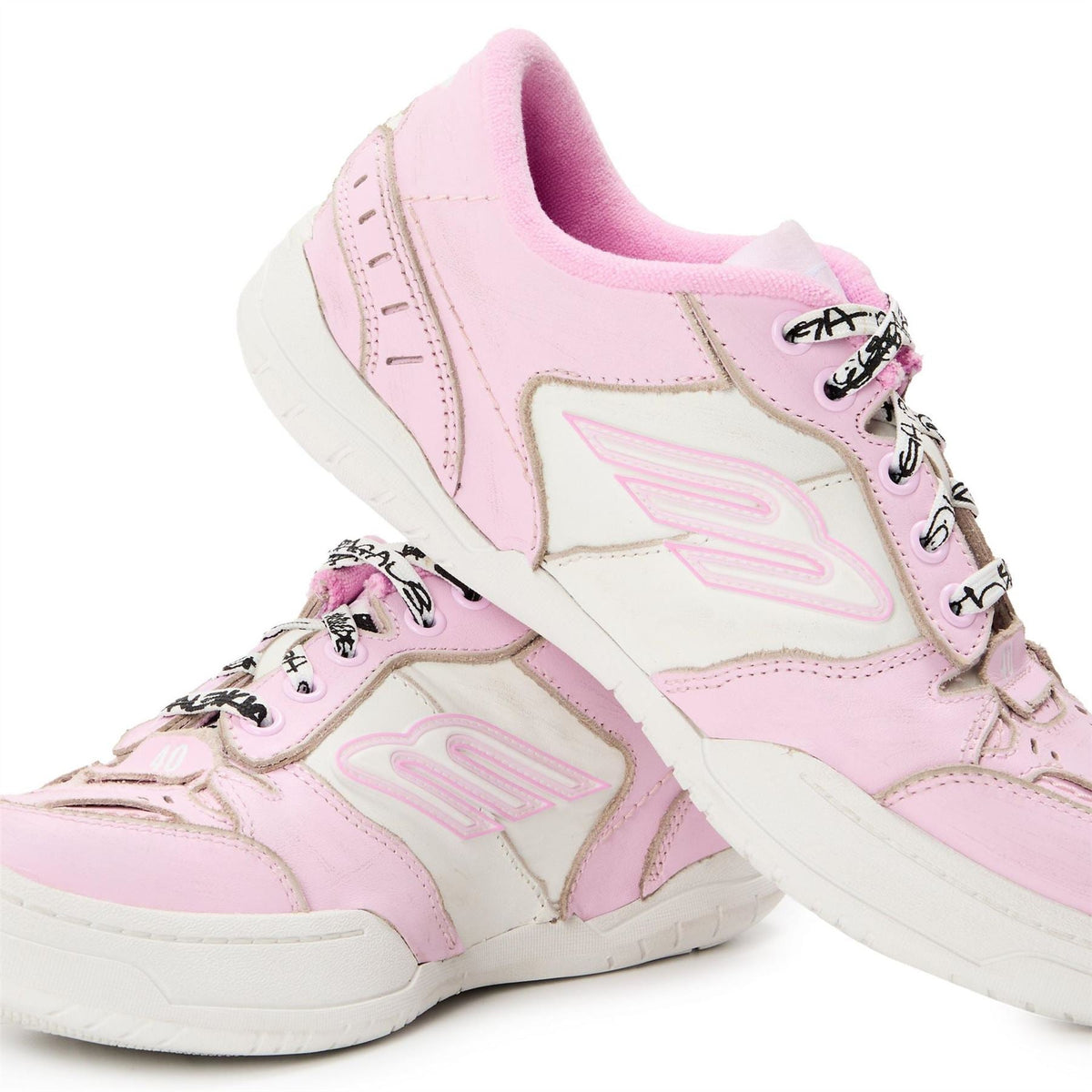 Balenciaga Womens Bal Hamptons Low Top Trainers